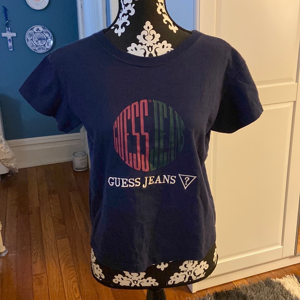 3/$25🛍 Guess T-Shirt Navy Blue